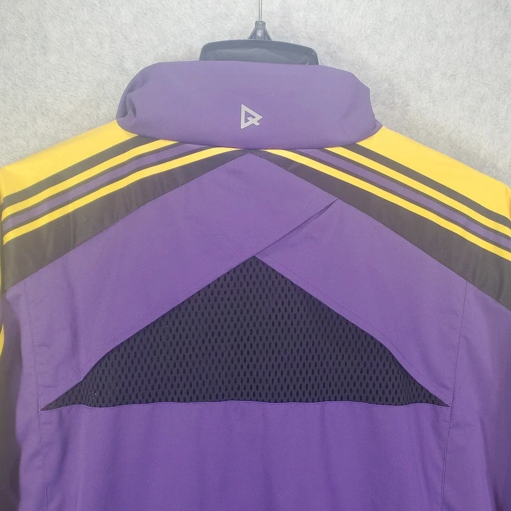 Los Angeles Lakers Jacket Womens Large NBA‎ Basketball Windbreaker Qore